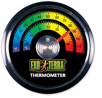 termometr a hydrometr do terária