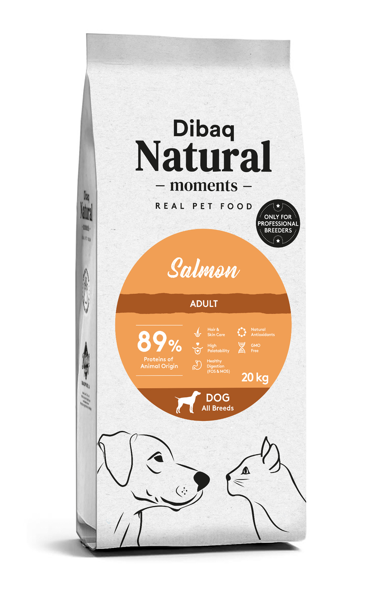 NATURAL BREEDER DOG Salmon 20kg